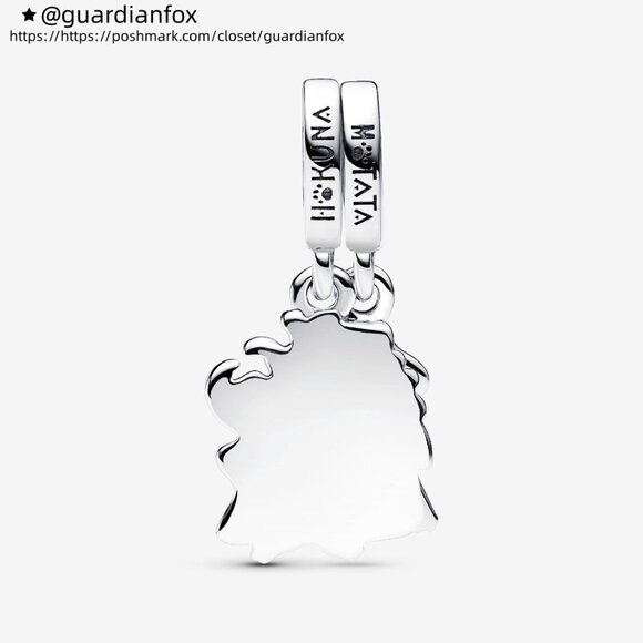 Pandora Disney The Lion King Timon & Pumbaa Splittable Dangle Charm - Picture 2 of 6